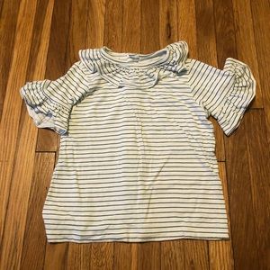 Kate Quinn 12-18M bamboo ruffle t-shirt